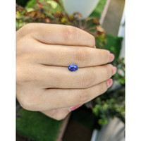1.40 Ct. Blue Sapphire from Ceylon (Sri Lanka) Life Style