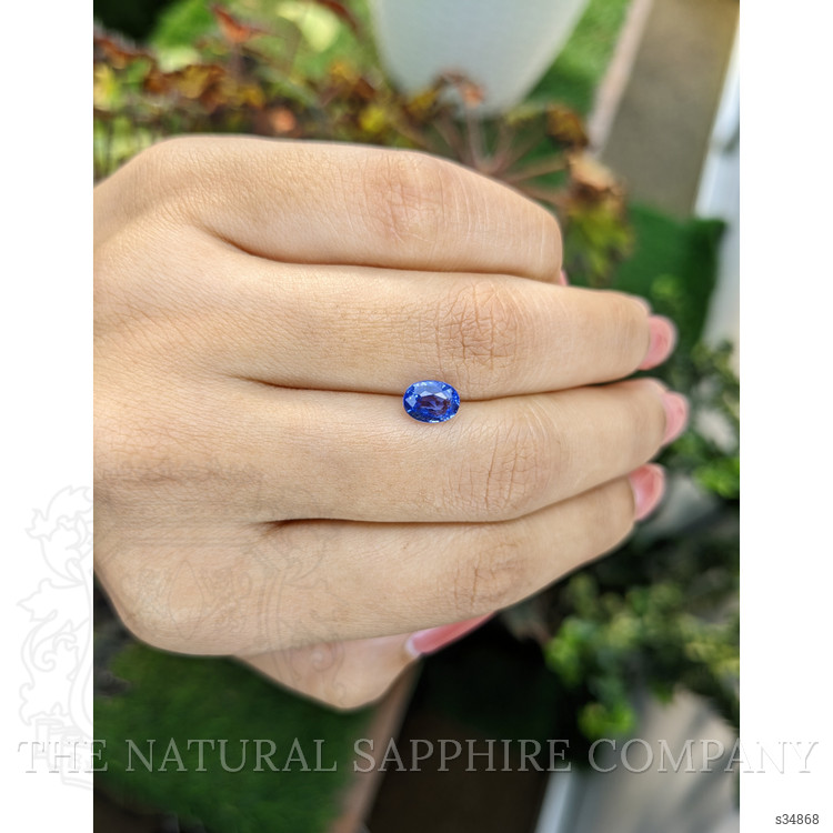 1.40 Ct. Blue Sapphire from Ceylon (Sri Lanka)