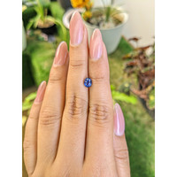 1.20 Ct. Blue Sapphire from Ceylon (Sri Lanka) Life Style