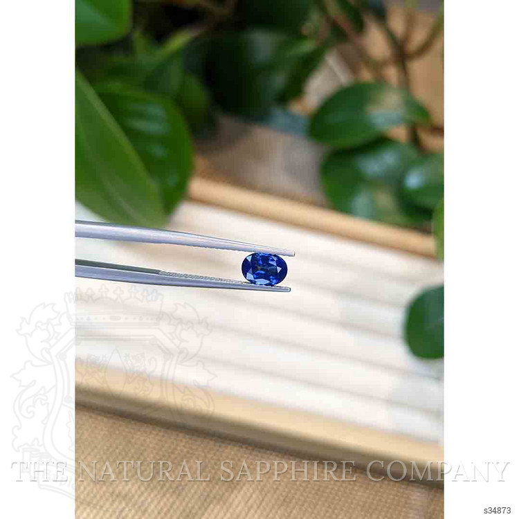 1.38 Ct. Blue Sapphire from Ceylon (Sri Lanka)