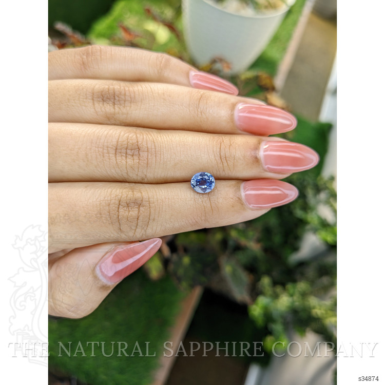 1.61 Ct. Blue Sapphire from Ceylon (Sri Lanka)