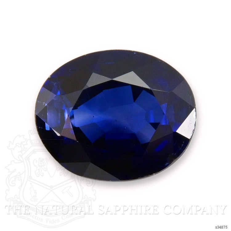 1.40 Ct. Blue Sapphire from Ceylon (Sri Lanka)