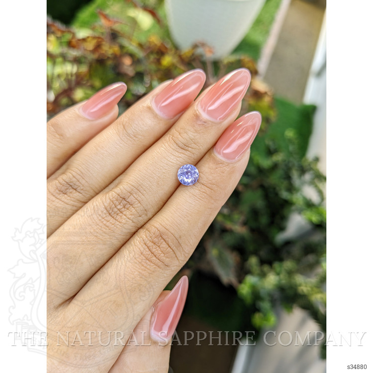 1.01 Ct. Violet Sapphire from Ceylon (Sri Lanka)