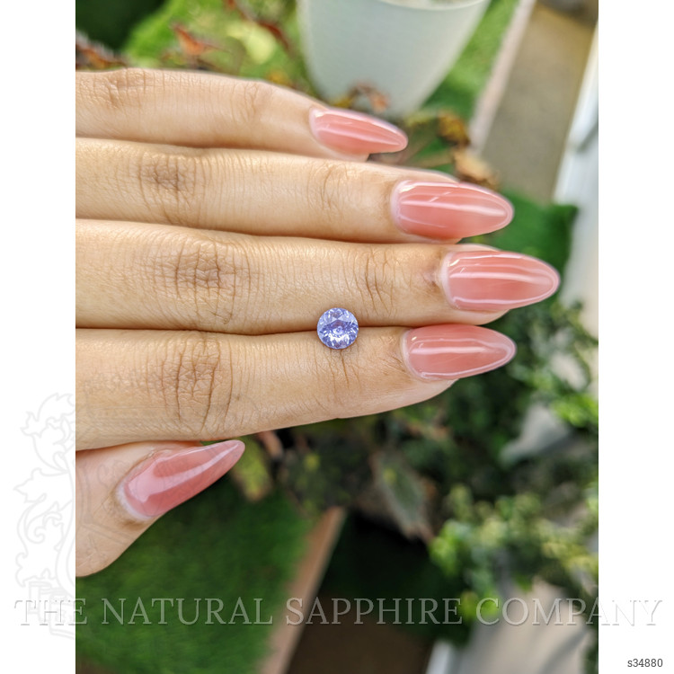 1.01 Ct. Violet Sapphire from Ceylon (Sri Lanka)
