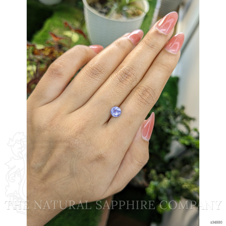 1.01 Ct. Violet Sapphire from Ceylon (Sri Lanka)