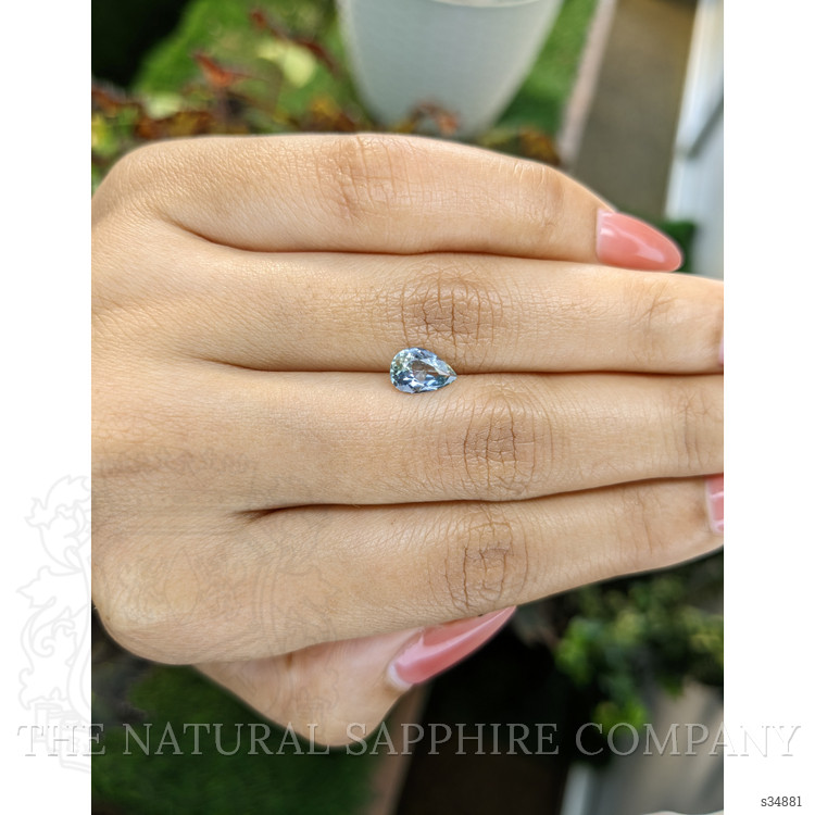 1.08 Ct. Bluish Green Sapphire from Madagascar