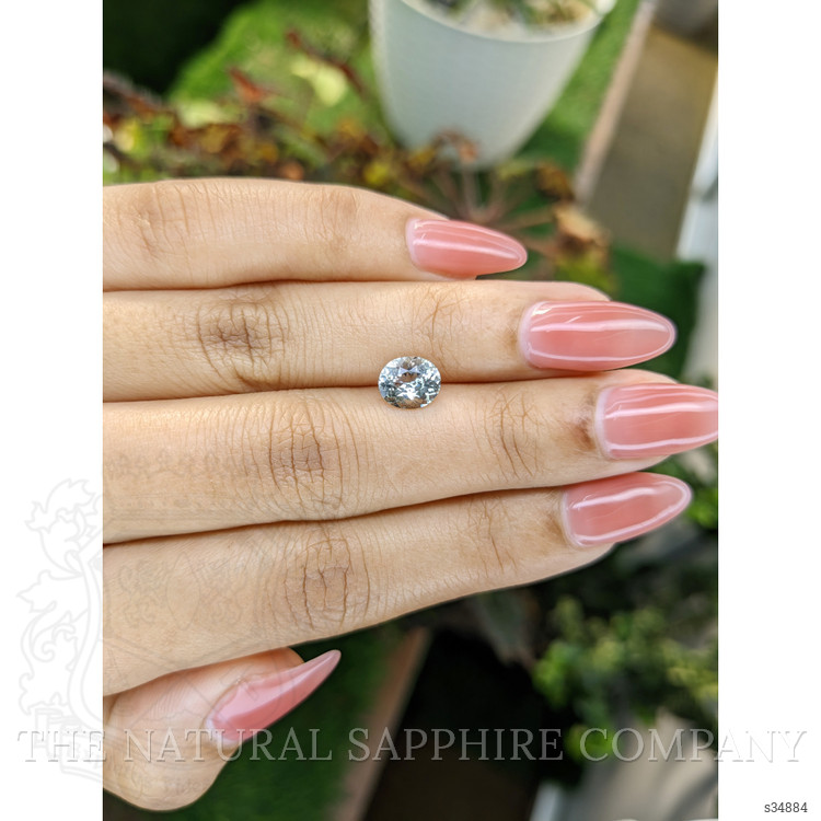1.34 Ct. Grey Sapphire from Madagascar