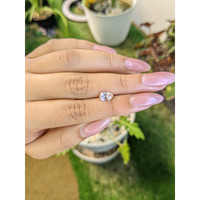 1.27 Ct. Peach Sapphire from Ceylon (Sri Lanka) Life Style