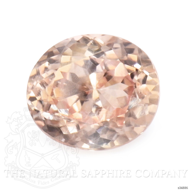 0.90 Ct. Padparadscha Sapphire from Ceylon (Sri Lanka)