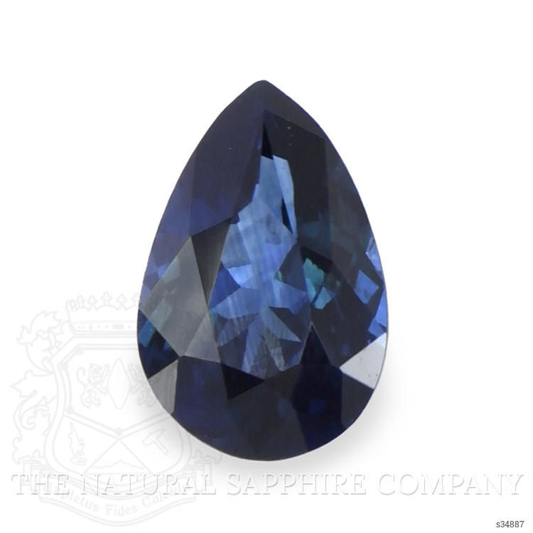 0.81 Ct. Blue Sapphire from Ceylon (Sri Lanka)