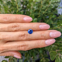 1.80 Ct. Blue Sapphire from Ceylon (Sri Lanka) Life Style