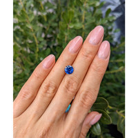 1.80 Ct. Blue Sapphire from Ceylon (Sri Lanka) Life Style