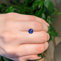 1.80 Ct. Blue Sapphire from Ceylon (Sri Lanka) Life Style