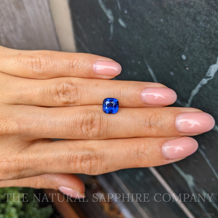 2.54 Ct. Blue Sapphire from Ceylon (Sri Lanka)
