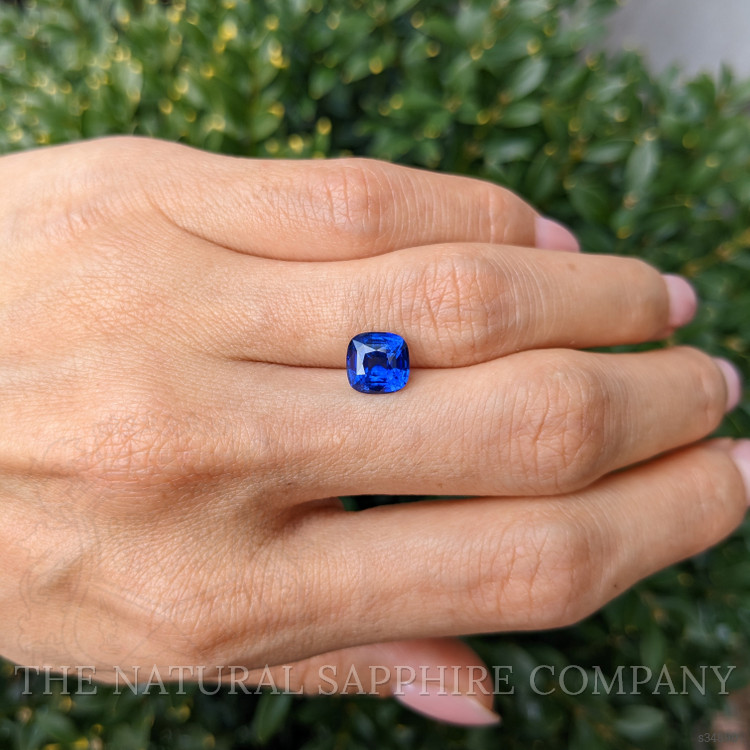 2.54 Ct. Blue Sapphire from Ceylon (Sri Lanka)