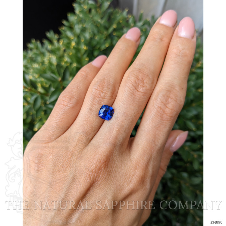 2.54 Ct. Blue Sapphire from Ceylon (Sri Lanka)