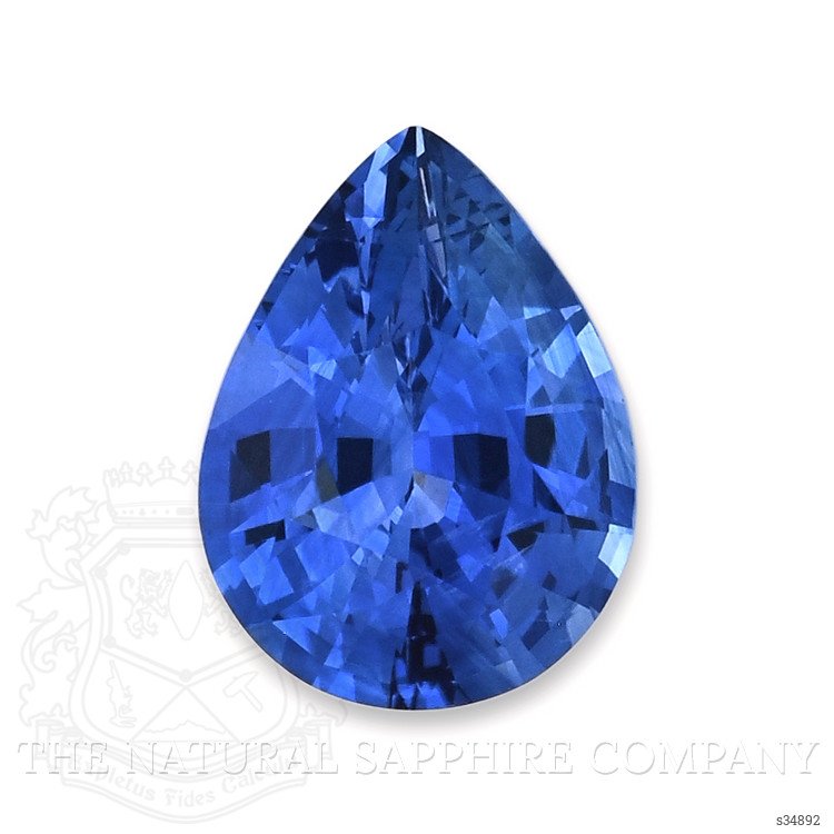 3.29 Ct. Blue Sapphire from Ceylon (Sri Lanka)