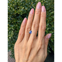 1.53 Ct. Blue Sapphire from Ceylon (Sri Lanka) Life Style