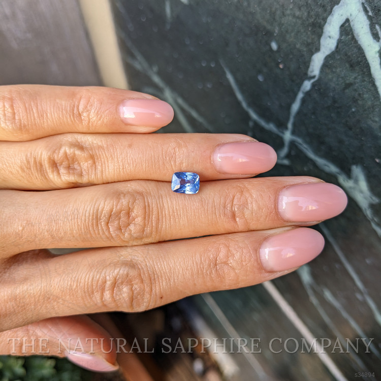 1.53 Ct. Blue Sapphire from Ceylon (Sri Lanka)