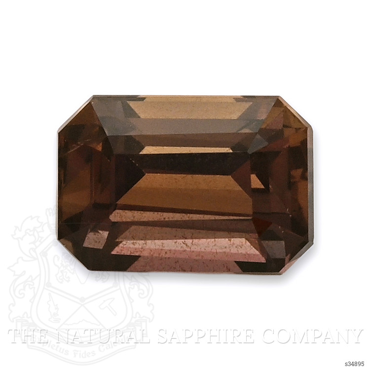 1.68 Ct. Brown Sapphire from Ceylon (Sri Lanka)