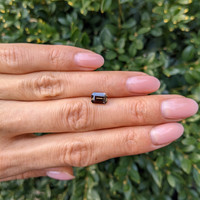 1.68 Ct. Brown Sapphire from Ceylon (Sri Lanka) Life Style