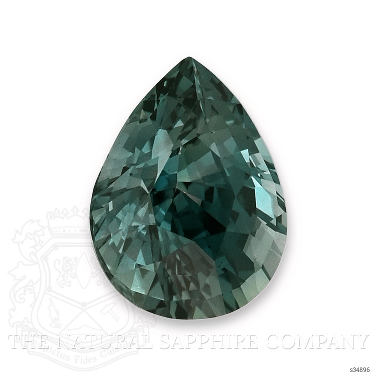 2.01 Ct. Bluish Green Sapphire from Madagascar