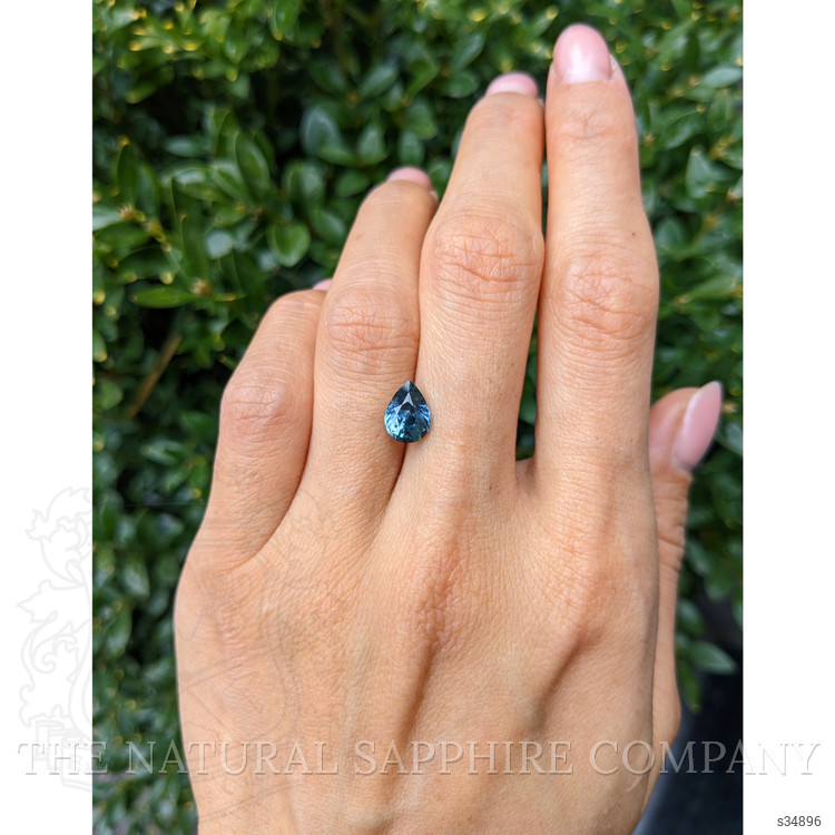 2.01 Ct. Bluish Green Sapphire from Madagascar