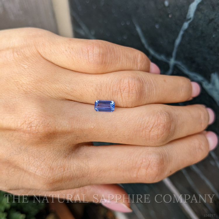1.51 Ct. Blue Sapphire from Ceylon (Sri Lanka)