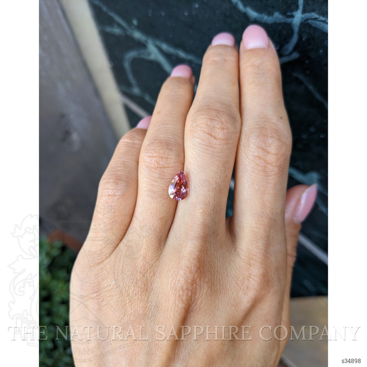 2.21 Ct. Padparadscha Sapphire from Ceylon (Sri Lanka)