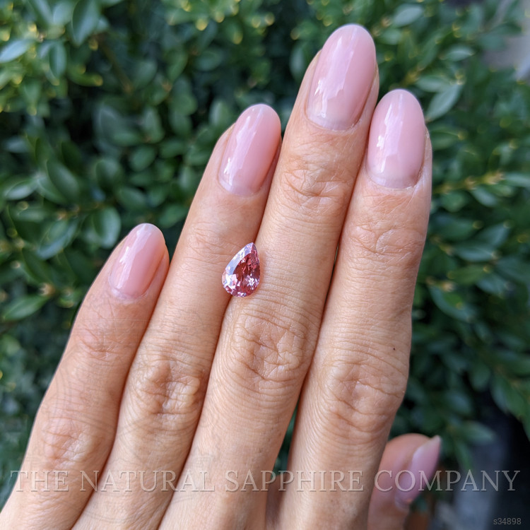 2.21 Ct. Padparadscha Sapphire from Ceylon (Sri Lanka)