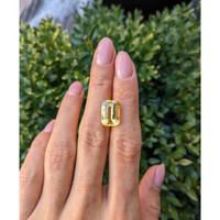 9.02 Ct. Yellow Sapphire from Ceylon (Sri Lanka) Life Style