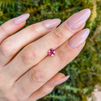 1.37 Ct. Padparadscha Sapphire from Ceylon (Sri Lanka) Life Style