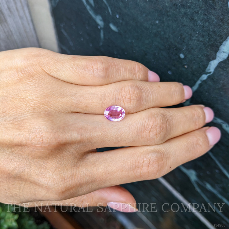 2.04 Ct. Pink Sapphire from Ceylon (Sri Lanka)