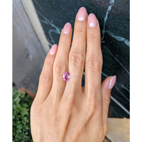 2.04 Ct. Pink Sapphire from Ceylon (Sri Lanka) Life Style