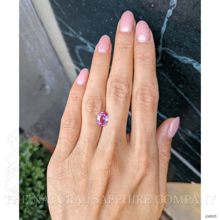 2.04 Ct. Pink Sapphire from Ceylon (Sri Lanka)
