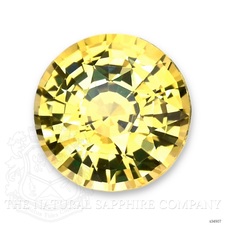 1.63 Ct. Yellow Sapphire from Ceylon (Sri Lanka)