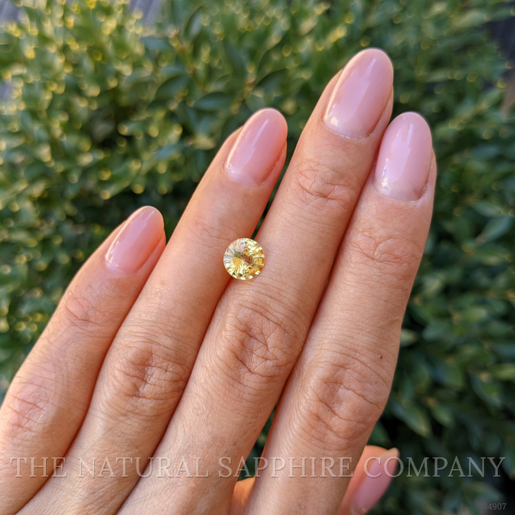 1.63 Ct. Yellow Sapphire from Ceylon (Sri Lanka)