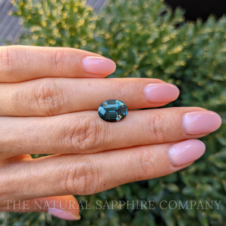 5.02 Ct. Green Sapphire from Madagascar