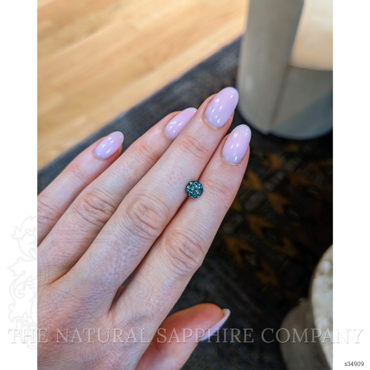1.17 Ct. Bluish Green Sapphire from Madagascar