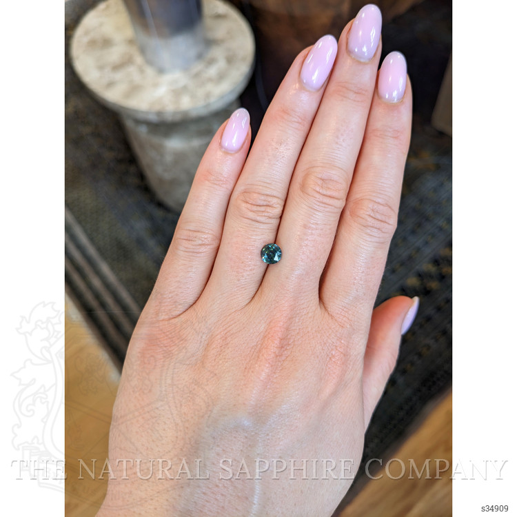 1.17 Ct. Bluish Green Sapphire from Madagascar