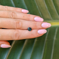 1.55 Ct. Green Sapphire from Madagascar Life Style