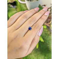1.11 Ct. Blue Sapphire from Ceylon (Sri Lanka) Life Style