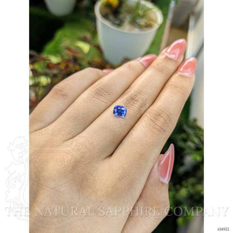 1.14 Ct. Blue Sapphire from Ceylon (Sri Lanka)