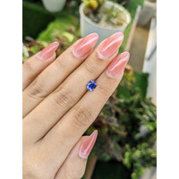 1.14 Ct. Blue Sapphire from Ceylon (Sri Lanka) Life Style