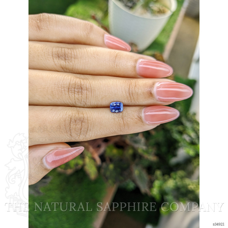 1.14 Ct. Blue Sapphire from Ceylon (Sri Lanka)