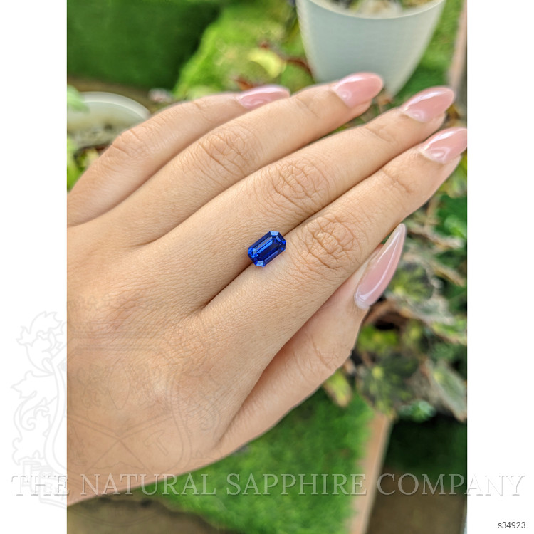 2.57 Ct. Blue Sapphire from Ceylon (Sri Lanka)