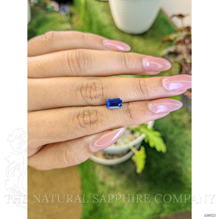 2.57 Ct. Blue Sapphire from Ceylon (Sri Lanka)