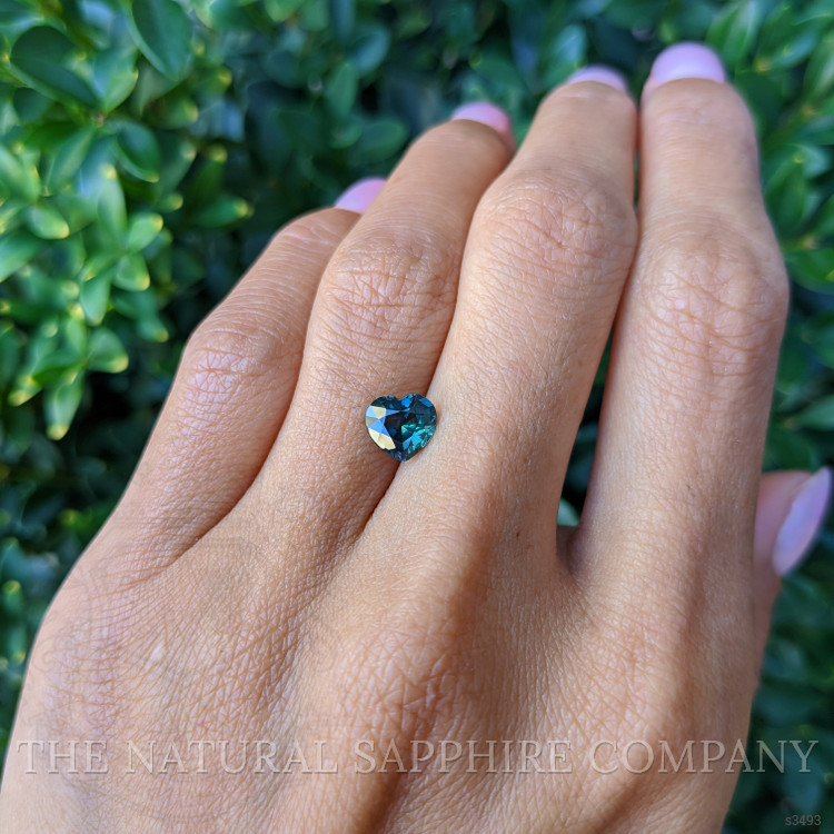 1.40 Ct. Bluish Green Sapphire from Madagascar