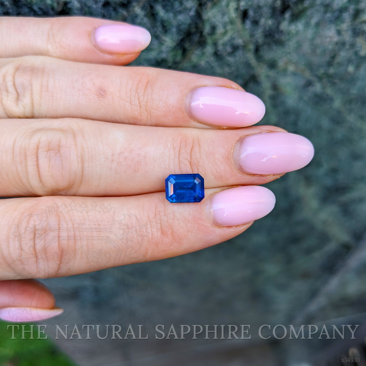 2.23 Ct. Blue Sapphire from Ceylon (Sri Lanka)