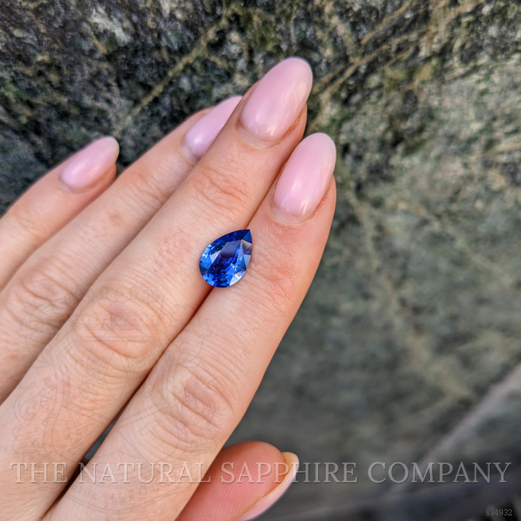 2.68 Ct. Blue Sapphire from Ceylon (Sri Lanka)
